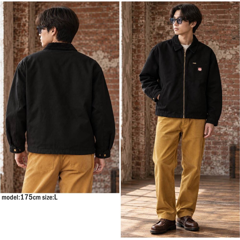 RED KAP レッドキャップ タッグジャケット ドリズラージャケット メンズ RDK-2601 スイングトップ ブルゾン アウター YKK コーデュロイ 襟付き 太畝 8WEL 総裏 ツイル ワンウォッシュ ドローコード ワイドシルエット ストリート カジュアル アメカジ M L XL 2026FW Karlas