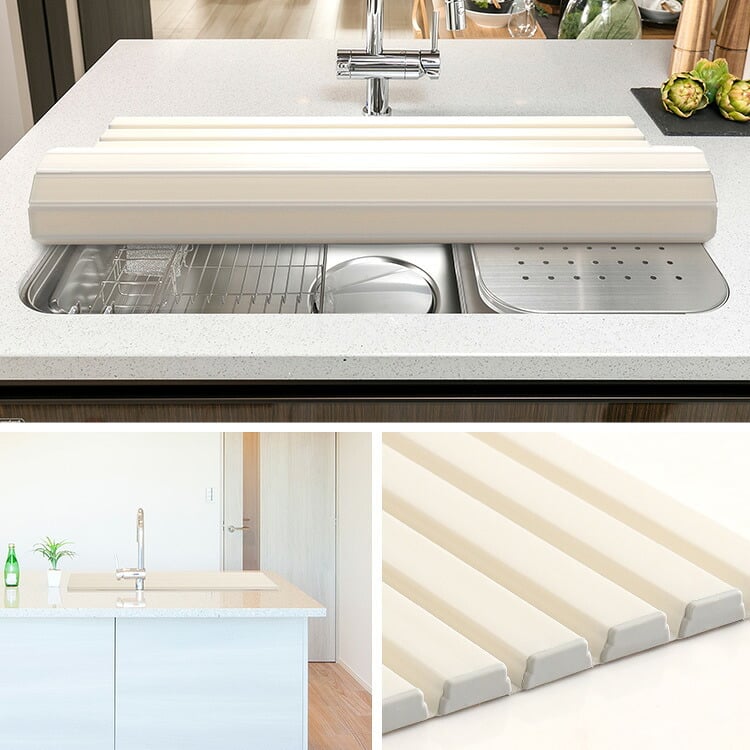 ペット家具 ペット用品 パッと目隠し！ シンク用目隠しカバー シンク用カバー シンク用目隠し シンクカバー シンク蓋 蓋 フタ 流し台 猫 シンク 防止 シンク用 水回り 目隠し 折りたたみ 折り畳み カバー キッチン シンク周り