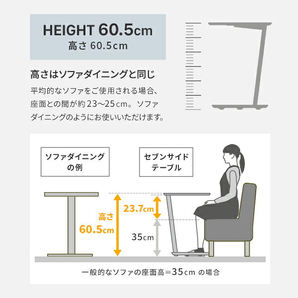 SEVENSTAND キャスター付き セブンサイドテーブル WALL A2 移動式 自立型 コーナー TVスタンドオプション おしゃれ キャスター 黒 白 WALL7 ウォール 新築祝い 引越し祝い
