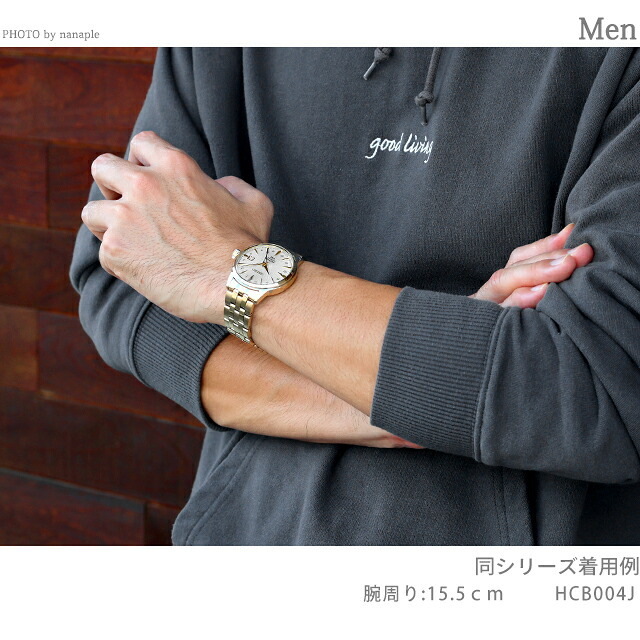 セイコー プレザージュ Cocktail Time 自動巻き 腕時計 ブランド メンズ SEIKO PRESAGE HCB004J アナログ ホワイト ゴールド 白 日本製