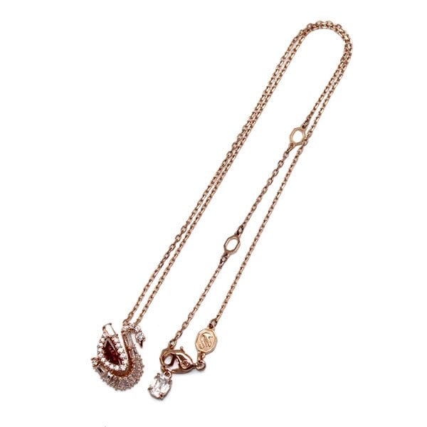 SWAROVSKI スワロフスキー ネックレス 5732413 Swan アクセサリー ローズゴールド