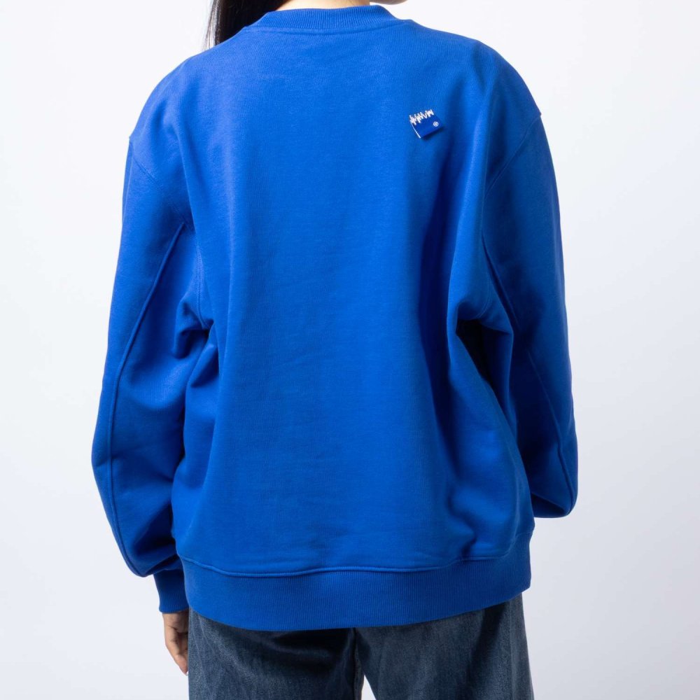 アーダーエラー ADERERROR SIG BL TAG SWEATSHIRT 01 シグ ブルー タグ スウェットシャツ BO42FYSW0101 トレーナー ユニセックス トップス