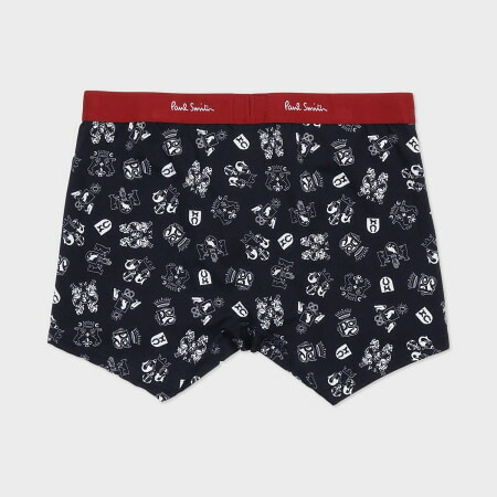 【無料ラッピング】 ポールスミス Paul Smith ボクサーパンツ Emblem Print ボクサー 正規品 新品 ギフト プレゼント 人気 おすすめ 誕生日 記念日 クリスマス  送料無料 psm522813