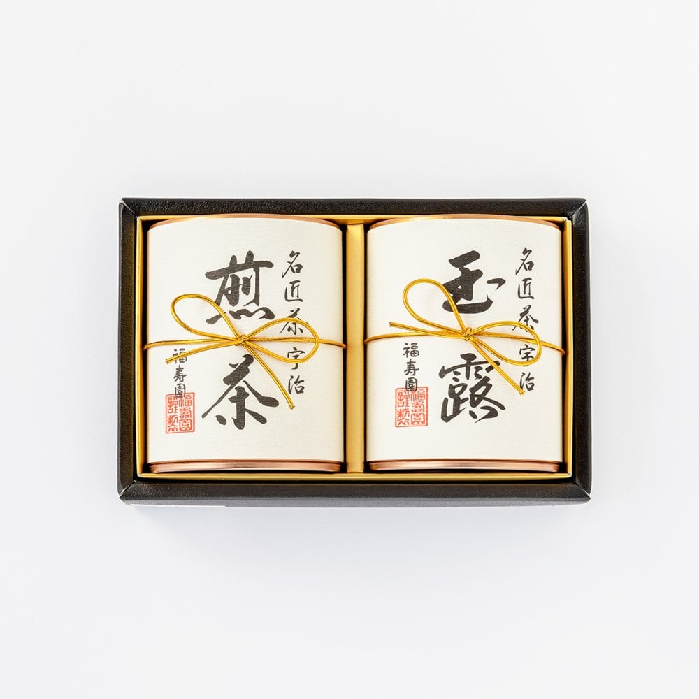 【福寿園】名匠茶詰合せ FM-50【無料ラッピング】【熨斗対応可】日本茶　宇治茶　敬老の日　プレゼント