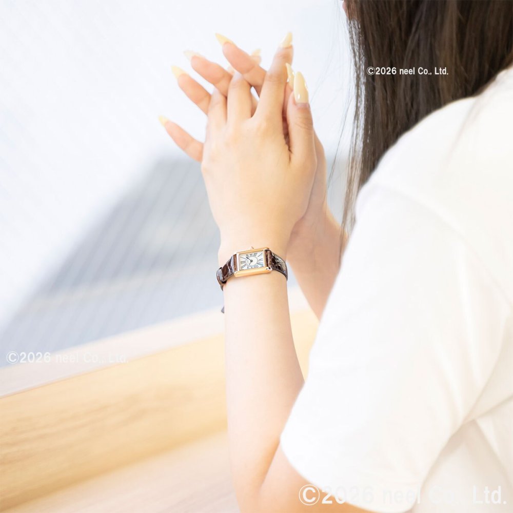 ルクレア LCREA パラレラ PARALLELA ソーラー 腕時計 レディース LC2101-PGCBR