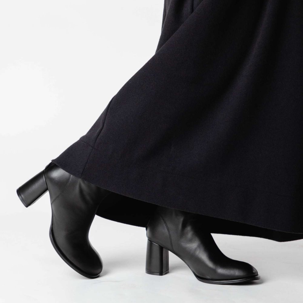 【正規品】 レメ REMME chunky boots チャンキーブーツ ZH-25W022-1-SO  ブーツ ショートブーツ ヒール レディース シューズ