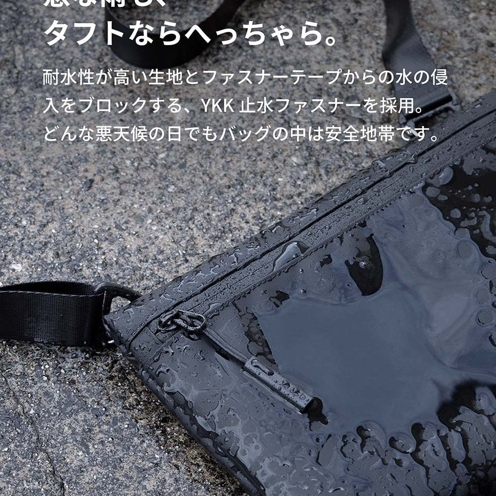 TOFTSACOCHE（タフトサコッシュ） サコッシュ ボディバッグ iPad ガジェット メンズバッグ 収納 小物ポーチ t耐水 レディース メンズ デイリー 小物 ガジェット ポケット 送料無料 新生活 ギフト プレゼント プチギフト 【aso】