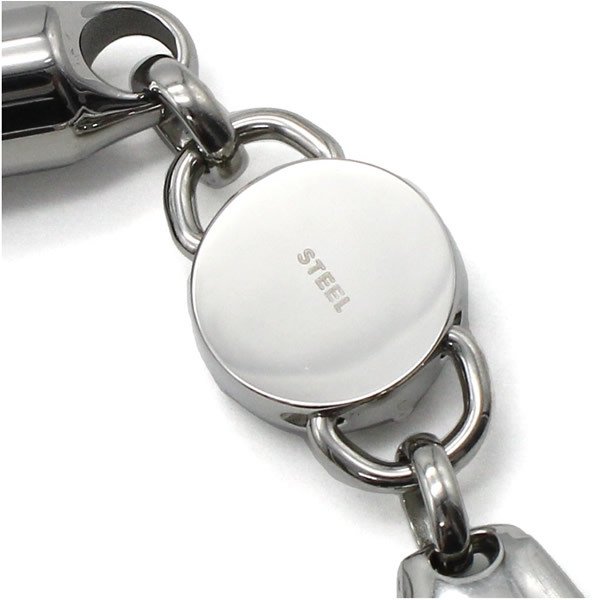 ディーゼル ブレスレット DIESEL DX1163040 BRACERET アクセサリー メンズ ブラック シルバー