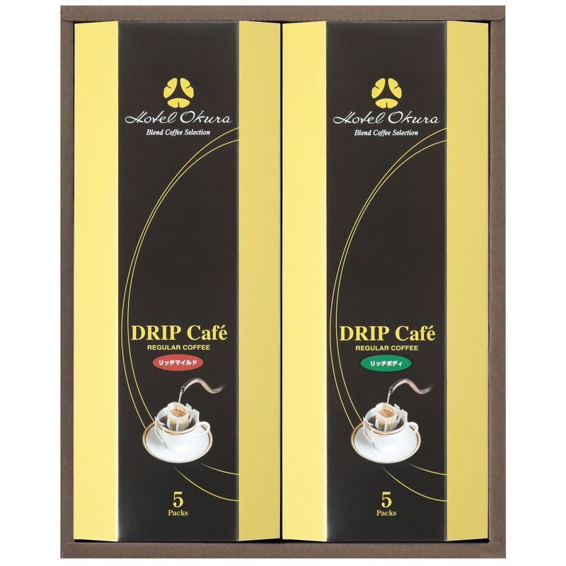 【ギフト対応無料】お歳暮・冬ギフト ホテルオークラ ドリップコーヒー詰合せ (MHO-BZ) ※送料無料(北海道・沖縄は除く)