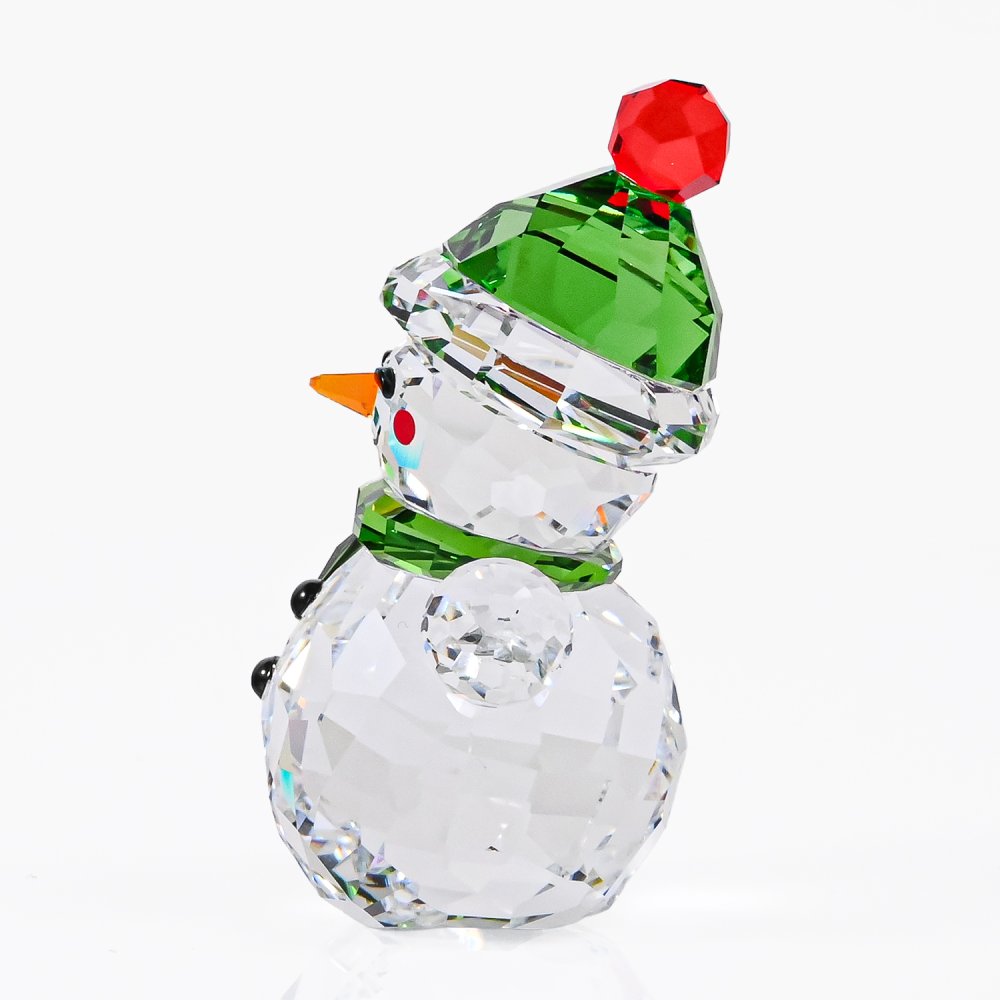 スワロフスキー SWAROVSKI フィギュリン Holiday Cheers ロッキングスノーマン クリスマス フィギュア 5735125 インテリア オブジェ 置物 母の日 即日発送【スペシャルラッピング660円(別売り)】 成人祝い