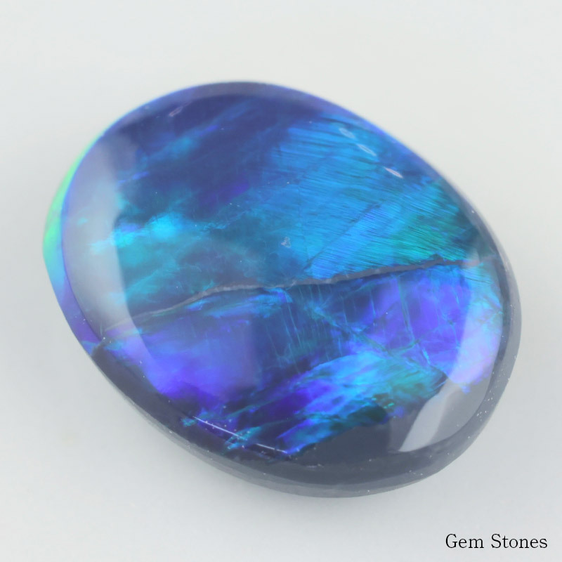 ブラックオパール 1.066ct ルース 裸石 宝石 イエロー グリーン レッド オレンジ ブラック オパール オーストラリア産  プレゼント 誕生石 10月 オリジナル ジュエリー コレクション