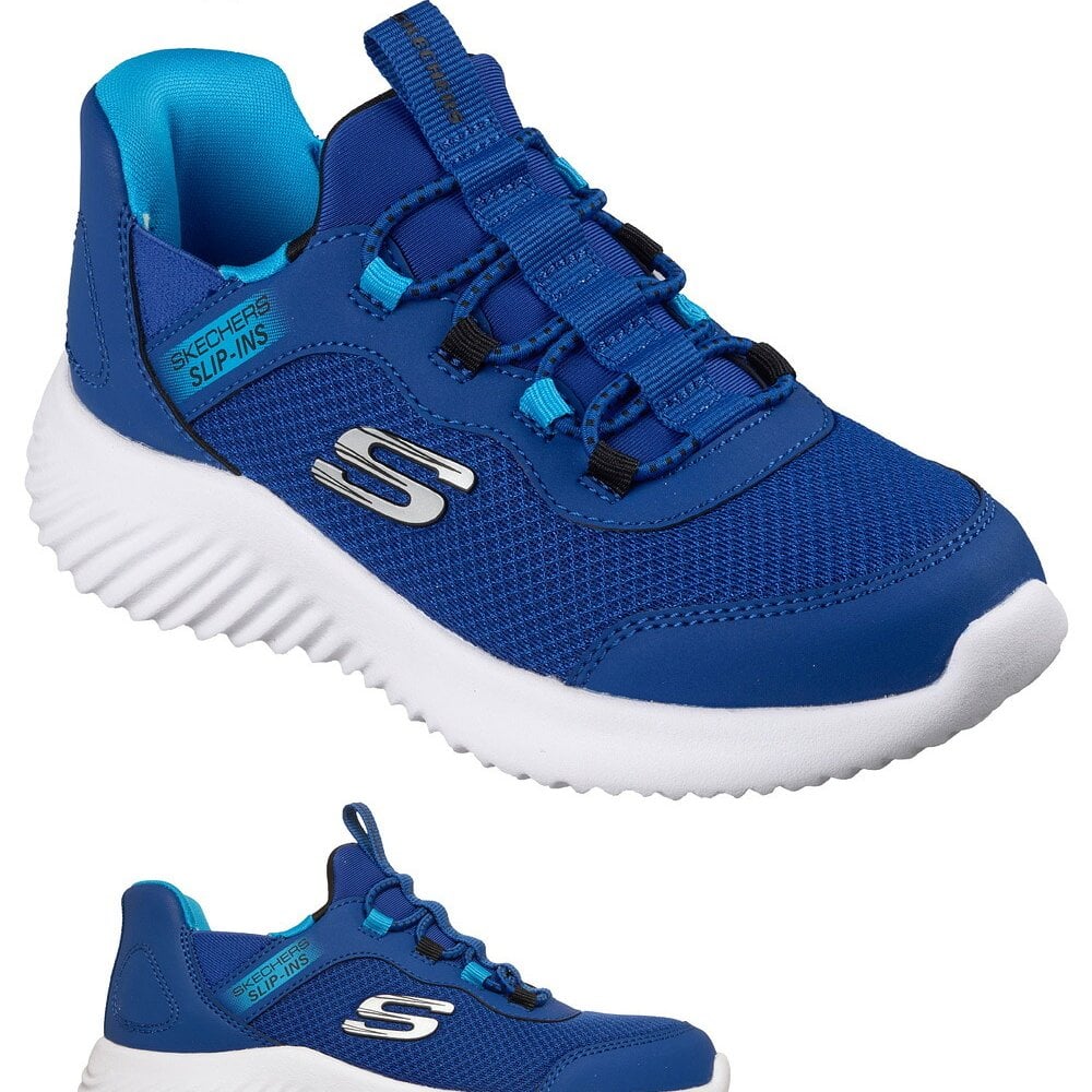 スケッチャーズ スリップインズ キッズ ジュニア スニーカー 男の子 女の子 運動靴 黒 ハンズフリー SKECHERS Slip-ins BOUNDER バウンダー ノーマル幅 403822N 403822L 303585N 303585L