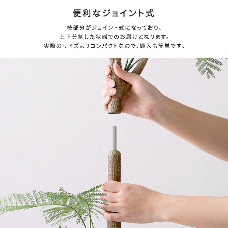 お手入れ簡単 フェイクグリーン エバーフレッシュ Mサイズ(160cm) 新築祝い 開店祝い