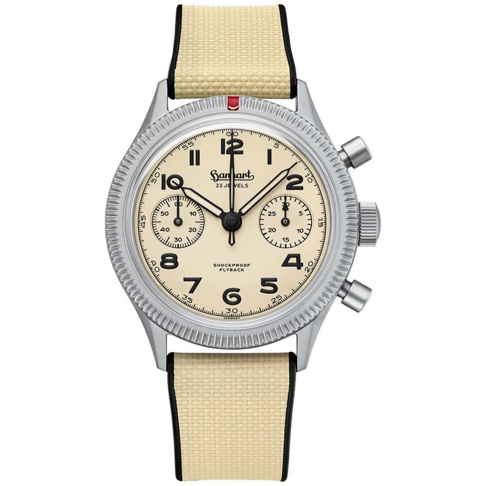 ハンハルト HANHART 417 TI Desert Pilot デザートパイロット 腕時計 メンズ 手巻き フライバック 限定モデル H701l.250-1715【2026 新作】