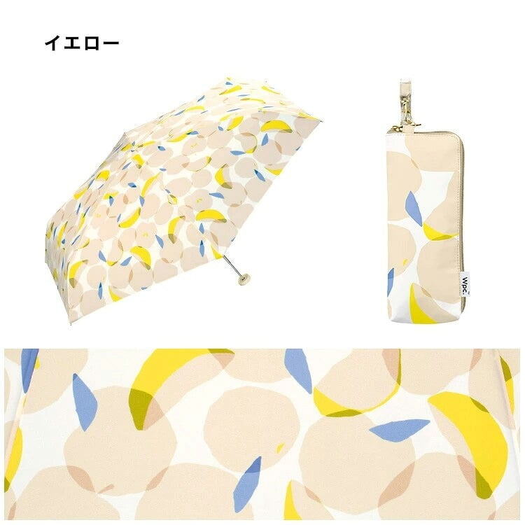 オメナ ミニ 雨傘 折りたたみ傘 Wpc. 定形外 送料無料 折りたたみ 日傘 傘 4476-125-002 折り畳み傘 晴雨兼用 UVカット リンゴ 林檎