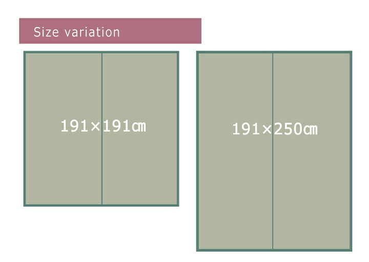 夏ラグ 夏用カーペット い草ラグカーペット エスニック柄 『NSエルム』 約191×191cm （裏面:滑りにくい加工）
