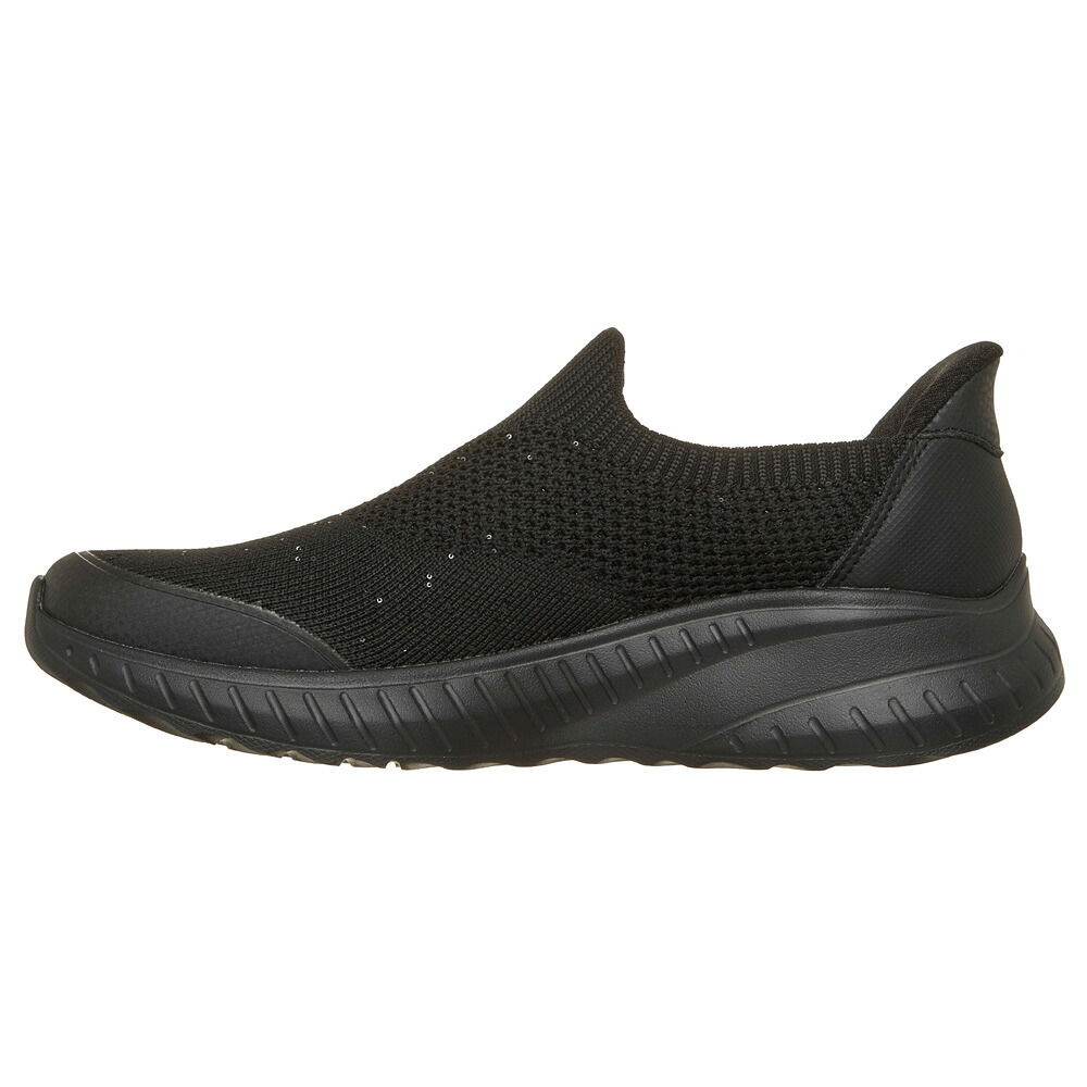 スケッチャーズ スリップインズ レディース スニーカー スリッポン ボブス スクワッド カオス サトル スパークル SKECHERS Slip-ins 立ったまま履ける 手を使わずに履ける ハンズフリー 靴 ノーマル幅 117252