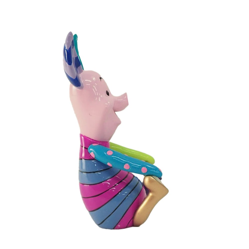 ロメロ ブリット Romero Britto ディズニー バイ ブリット Disney by Britto ピグレット 100周年アニバーサリー ミニ 置物 フィギュア 人形 6019024 くまのプーさん ブタ インテリア