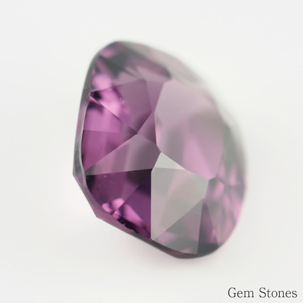 高品質 スピネル 2.29ct ルース 宝石 裸石 大粒 パープル バイオレット 紫 ジュエリー オリジナル 制作 コレクション 記念 お守り 誕生日 プレゼント