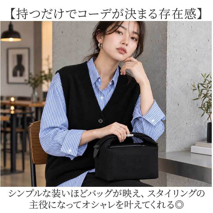 REAIMER バッグ MHC25056 通販 ショルダーバッグ ハンドバッグ 2way キャンバスバッグ ミニバッグ 斜めがけバッグ 大人 女性 オフィスカジュアル 通勤用バッグ 軽量 軽い 高見え 異素材ミックス 肩掛けバッグ おしゃれ レディースバッグ