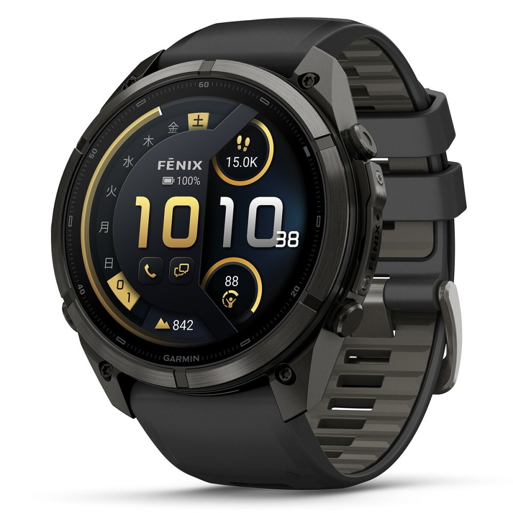 ガーミン GARMIN fenix 9 Pro inReach AMOLED 51mm フェニックス9 プロ インリーチ アモレッド 51mm GPS スマートウォッチ 010-04337-61 腕時計 DLC Ti / Black【2026 新作】
