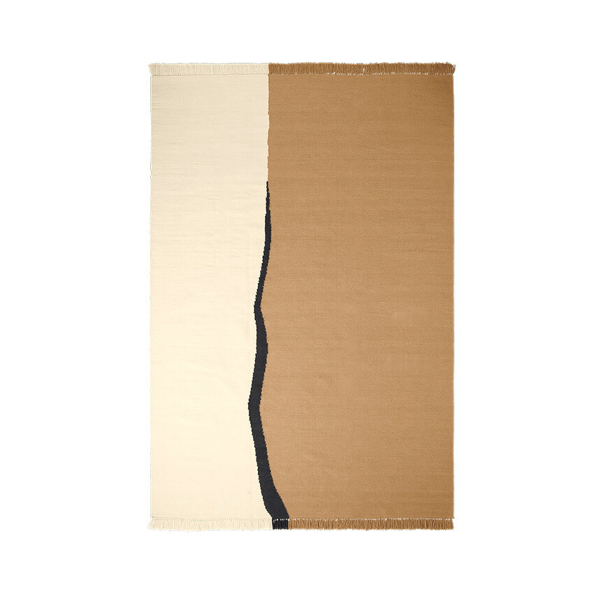 ferm LIVING ファームリビング ソイル キリム ラグ 140×200 ラグマット室内 マット リビング おしゃれ 北欧 インテリア 人気 おすすめ