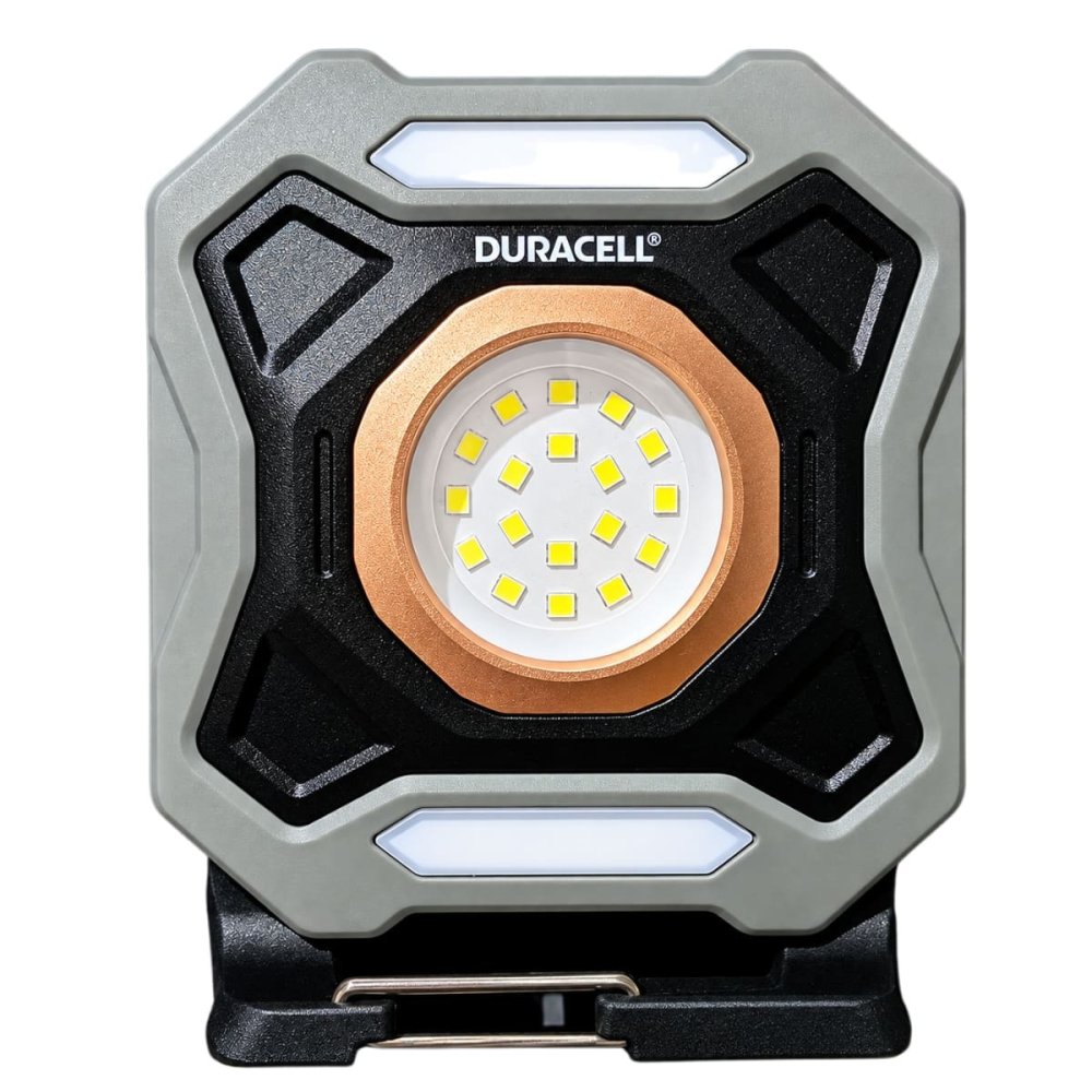 DURACELL デュラセル 1500ルーメン 充電式ワークライト 3個セット LED作灯USB-C マグネット 180度スタンド IPX4 中国製 #1806380 車庫 DIY ガレージ 倉庫 キャンプ 非常用ライト スマホ電 在庫1点のみ