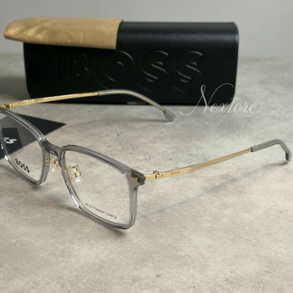【並行輸入品】【正規品・新品】BOSS ボス BOSS1796/F FT3 BETA TITANIUM TEMPLE サングラス メガネ 眼鏡 メンズ レディース 伊達メガネ ビジネス 普段使い おしゃれ プレゼント ギフト 送料無料