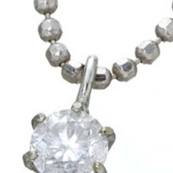 ネックレス レディース K18 ホワイトゴールド ダイヤモンド 0.1ct ペンダント 18金 ダイヤネックレス シンプル 華奢 誕生日 記念日 クリスマス ギフト プレゼント