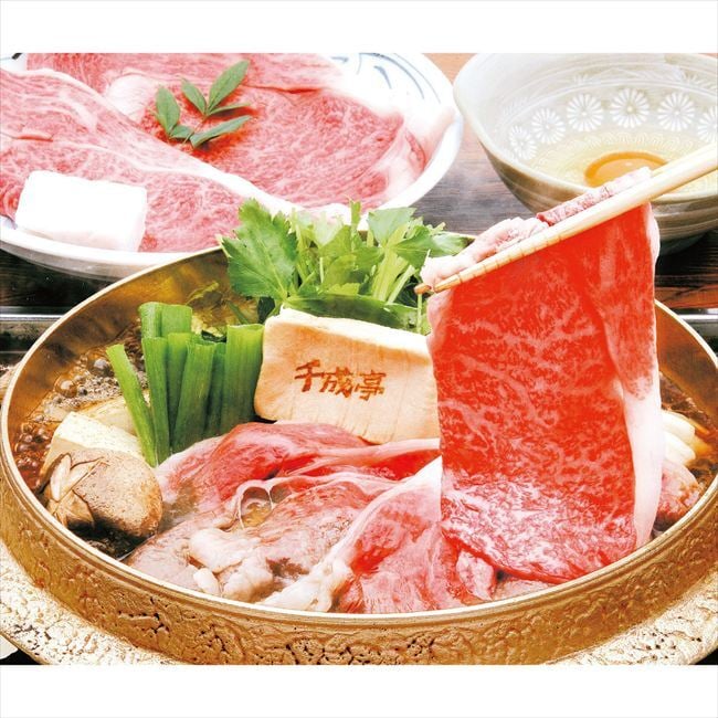 送料無料 お歳暮 千成亭 近江牛 すき焼き(約300g) SEN-111  ※11/2以降の出荷予定となります。北海道・沖縄・離島は配達不可 全国送料無料 御歳暮 早割 お歳暮2026 御挨拶 お取り寄せ グルメ スイーツ