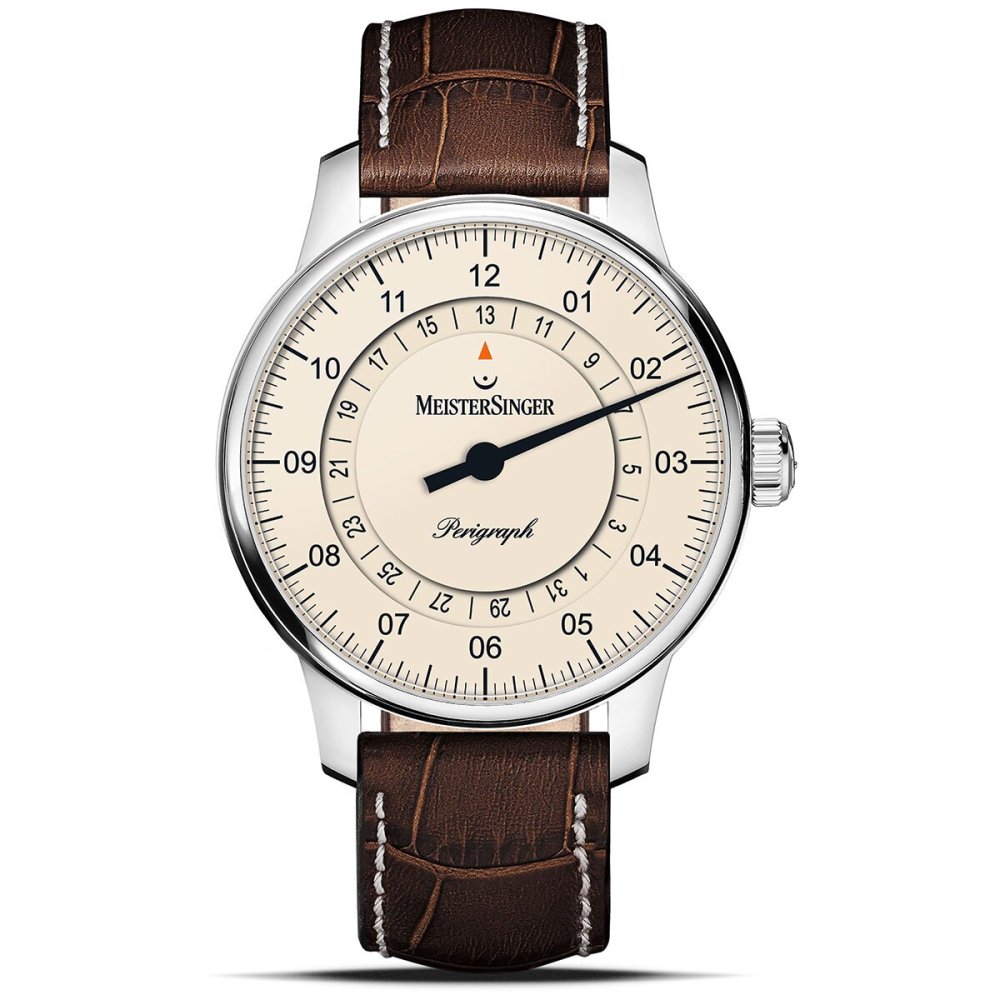 マイスタージンガー MeisterSinger ペリグラフ アイボリー Perigraph Ivory 自動巻き 腕時計 メンズ レディース BM1103【2026 新作】