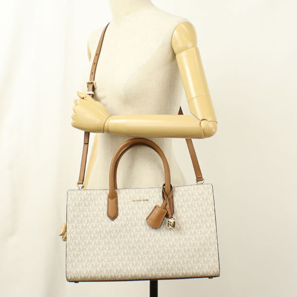 マイケルコース MICHAEL KORS ショルダーバッグ ハンドバッグ 30F4GETS2B 149 2WAY SCARLETT トートバッグ VANILLA-ACRN