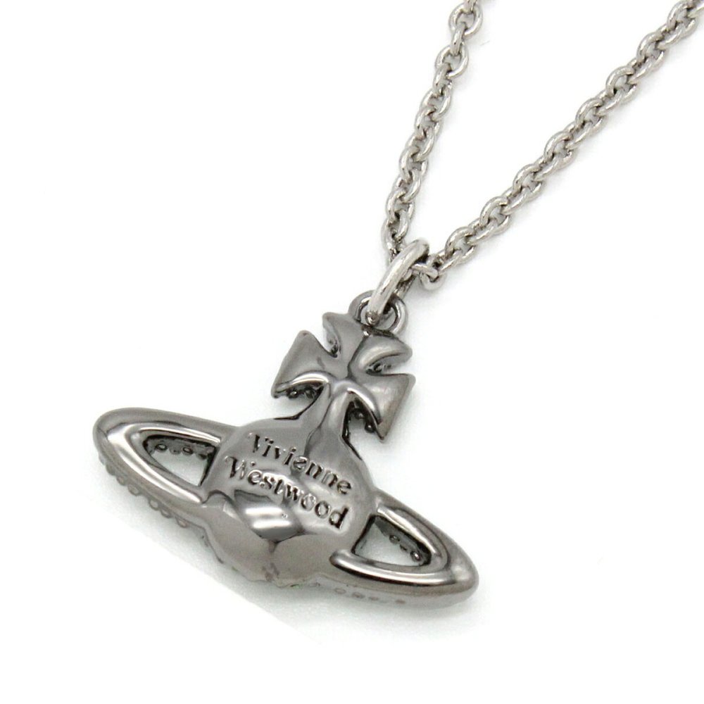 ヴィヴィアンウエストウッド Vivienne Westwood ネックレス ペンダント 63020092-02S339 GRACE BAS RELIEF PENDANT アクセサリー レディース ルテニウム+プラチナム 海外正規品