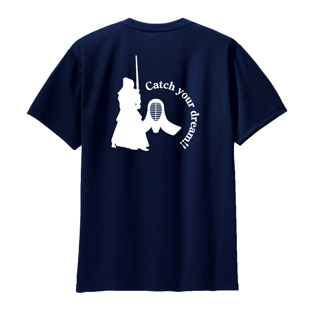 剣道 ドライ Tシャツ 吸汗 速乾 メッシュ オリジナル 名入れ無料 メンズ レディース (CYD) 入学・入部・サークル・クラブ 