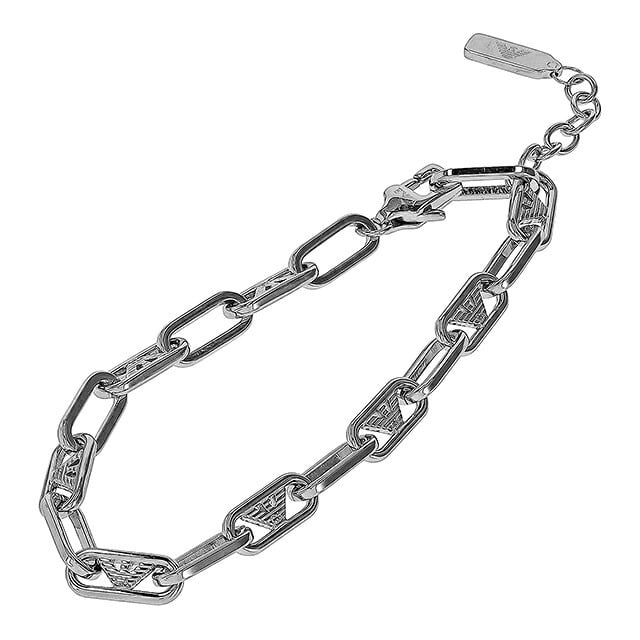 エンポリオ・アルマーニ ブレスレット メンズ レディース ブランド EMPORIO ARMANI China EGS3249040 シルバー アクセサリー