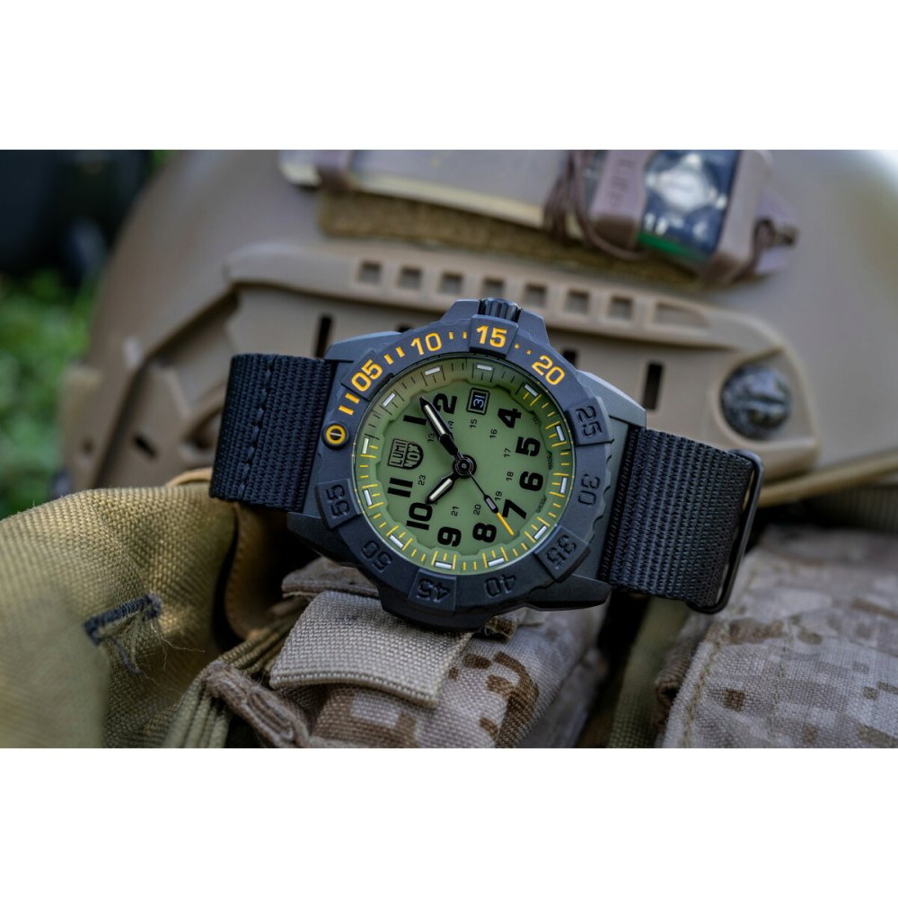 ルミノックス LUMINOX SEA SERIES NAVY SEAL FOUNDATION 3500 SERIES 腕時計 メンズ ダイビングウォッチ 3517.NSF