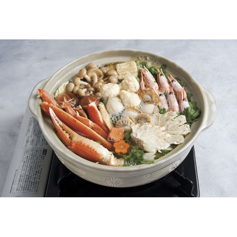 お歳暮・冬ギフト 具材たっぷりかに鍋 (460015) ※送料無料(北海道・沖縄・離島への配送不可)