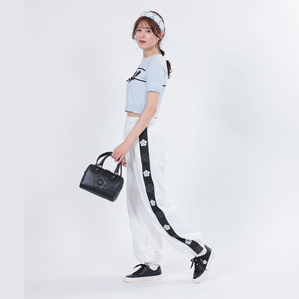 【公式】MARY QUANT マリークヮント デイジークラシカル ミニボストン [ブラック/ブラック×ホワイト/ベージュ] バッグ 