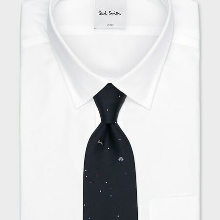 【無料ラッピング】 ポールスミス Paul Smith ネクタイ Random Dot  Rabbit タイ 日本製 シルク100％ブランド 正規品 新品 ギフト プレゼント 人気 おすすめ 誕生日 記念日 クリスマス 送料無料 psm522375