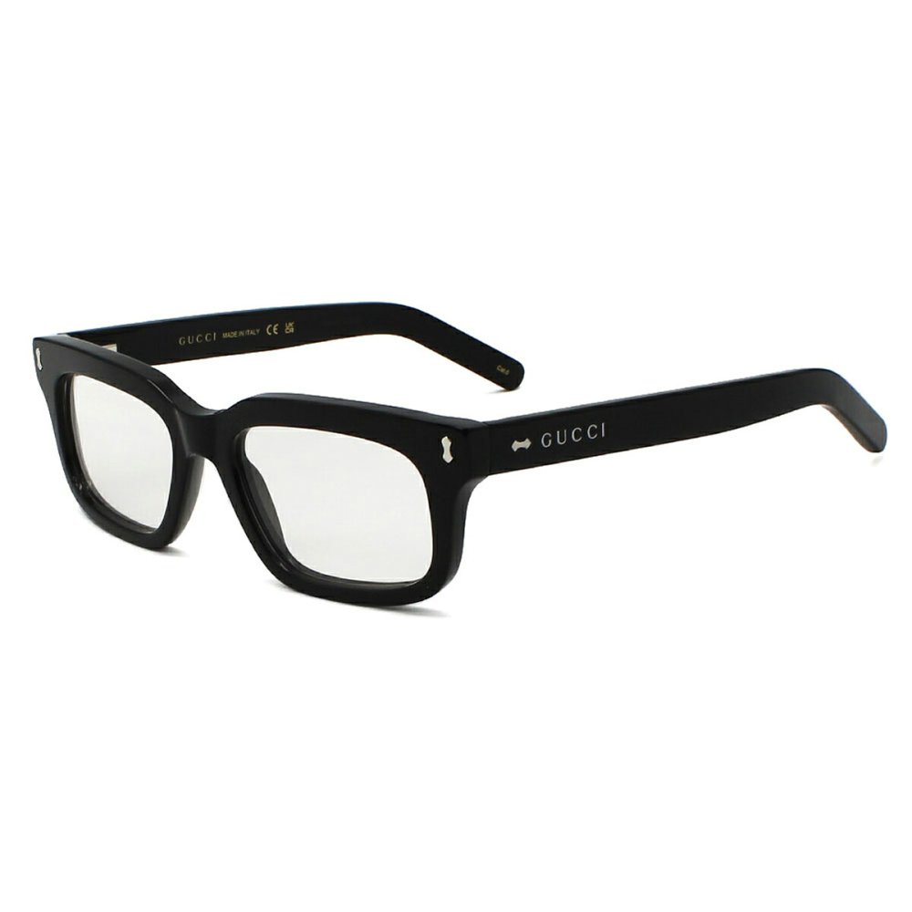 グッチ GUCCI サングラス EYEWEAR グローバルフィット 2WAY UVカット アイウェア スクエア GG1711S-001 メンズ レディース ユニセックス ブラック+トランスペアレント（クリア）+ クリップオン装着時スモーク 国内正規品