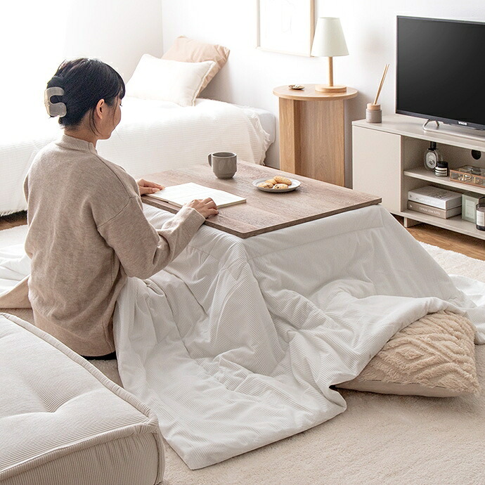 こたつ布団 コタツ布団 炬燵布団 長方形 コーデュロイ リバーシブル 毛布 こたつ掛け布団 薄掛け 軽量 丸洗い 洗濯可 洗える 上掛け リビング ダイニング 一人暮らし 省スペース コンパクト フランネル ふかふか コーディロイ生地こたつ布団 冬用