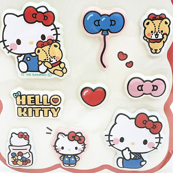 サンリオ ハローキティ マシュマロシール (大好き) 文具 Sanrio