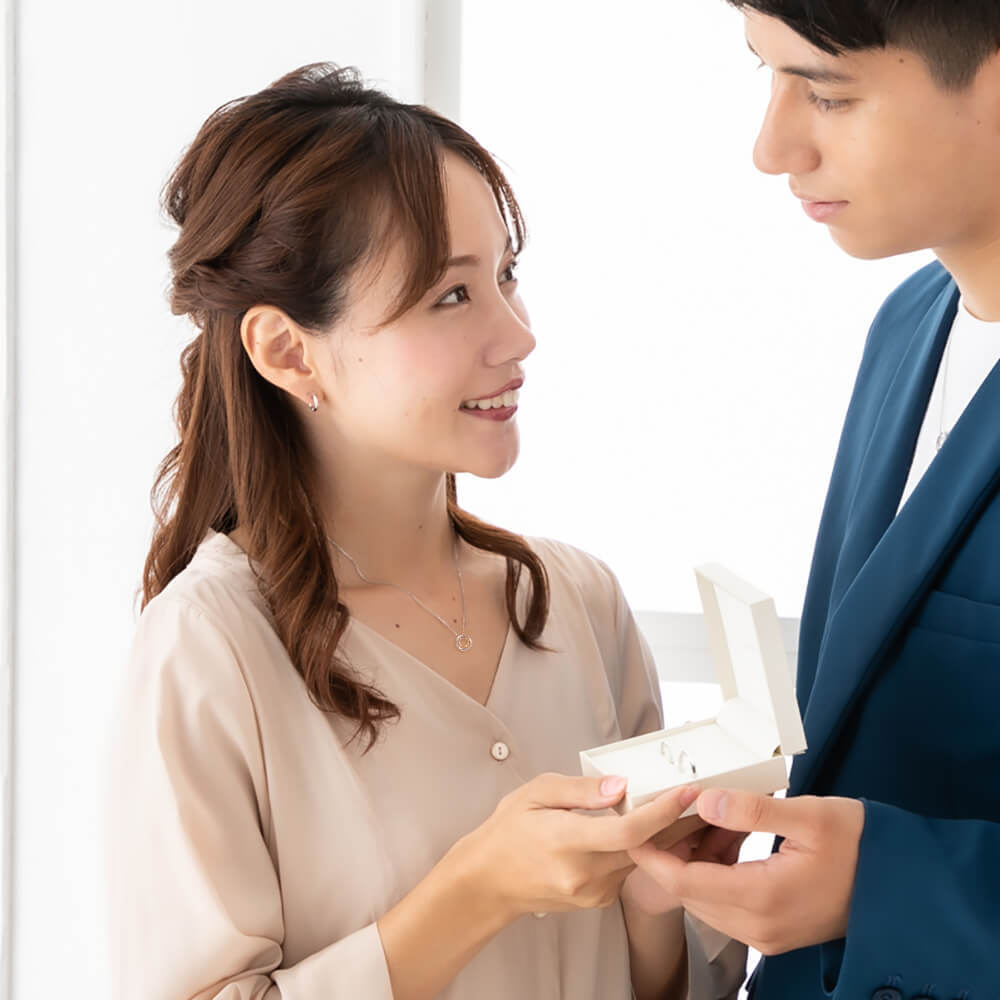 ダイヤモンド ネックレス レディース ネックレス シルバー LSP0093DPKRM-40 ネックレス リング ダイヤモンド 誕生日 プレゼント ギフト 記念日 女性 誕生日プレゼント プレゼント 誕生日プレゼント 彼女 妻 おすすめ プレゼント 人気 ブランド 秋アクセ　秋ジュエリー ご褒美ジュエリー 彼女 ネックレス ギフト バースデー ギフト 記念日