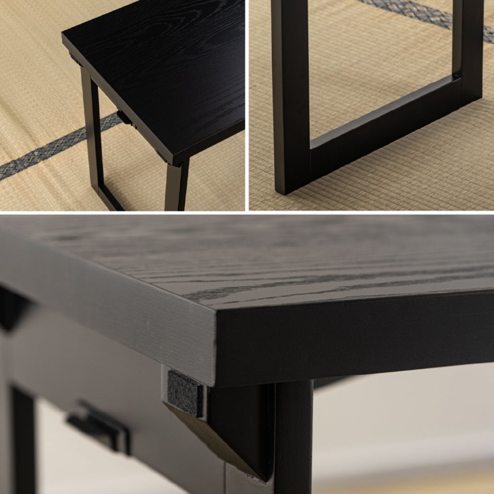 【メーカー直送】法事テーブル 折りたたみ 幅150cm 完成品 2WAY お座敷テーブル 二人用 和風 木目調 ハイテーブル ローテーブル 宴会 旅館 料亭 和室 法事机 フォールディングテーブル BCT-217