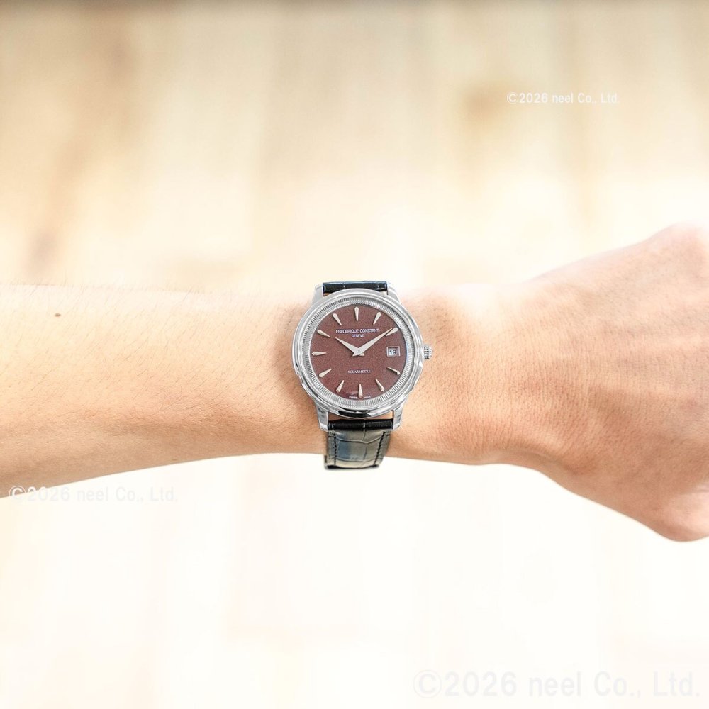 フレデリック・コンスタント FREDERIQUE CONSTANT クラシック モネータ ソーラーメーター FC-120BRG3S6 腕時計 メンズ