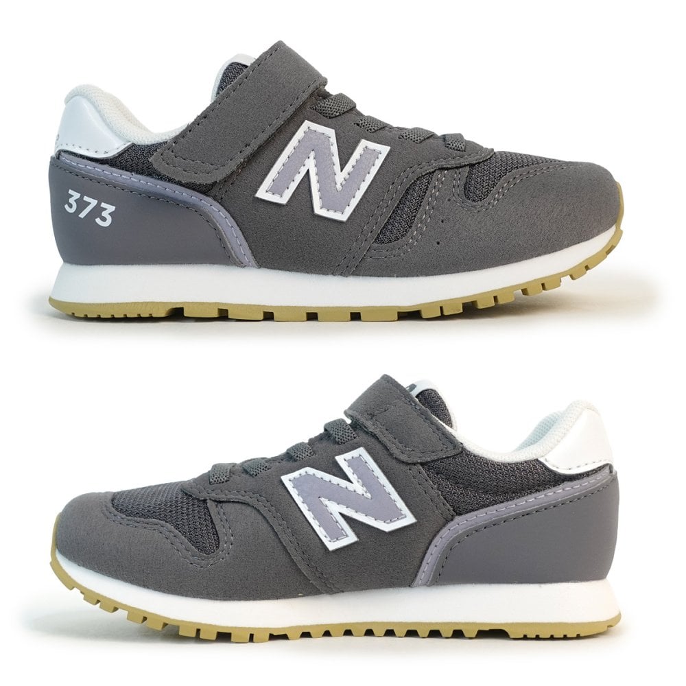 ニューバランス new balance 373 スニーカー 子供靴 キッズ シューズ 運動靴 靴 女の子 普段履き NB Y373 8H4 M グレイ