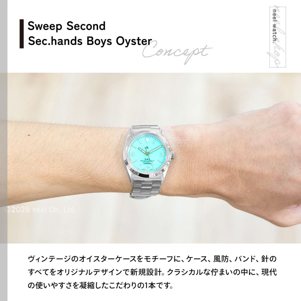 ナバルウォッチ NAVAL WATCH Produced By LOWERCASE ローワーケース FRXF008 腕時計 メンズ レディース スイープセコンド