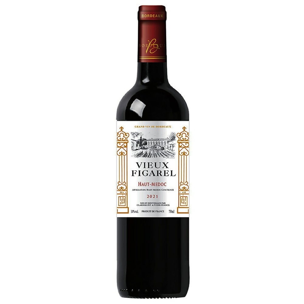 ヴュー・フィガレル AOCオー・メドック フランス産 赤ワイン 金賞 750ml×12本