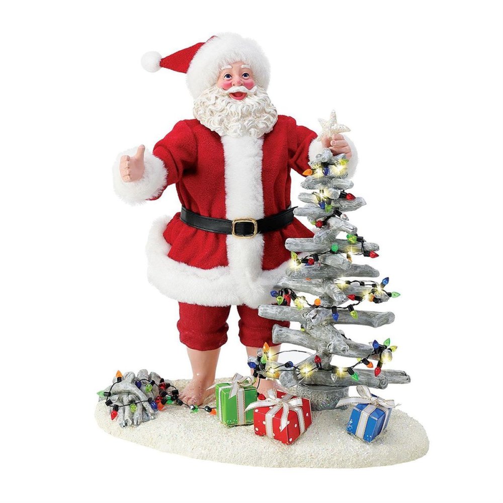 Driftwood Masterpiece 26.5cm | サンタ サンタクロース 人形 置物 フィギュア クリスマス ホリデー Possible Dreams 正規輸入品