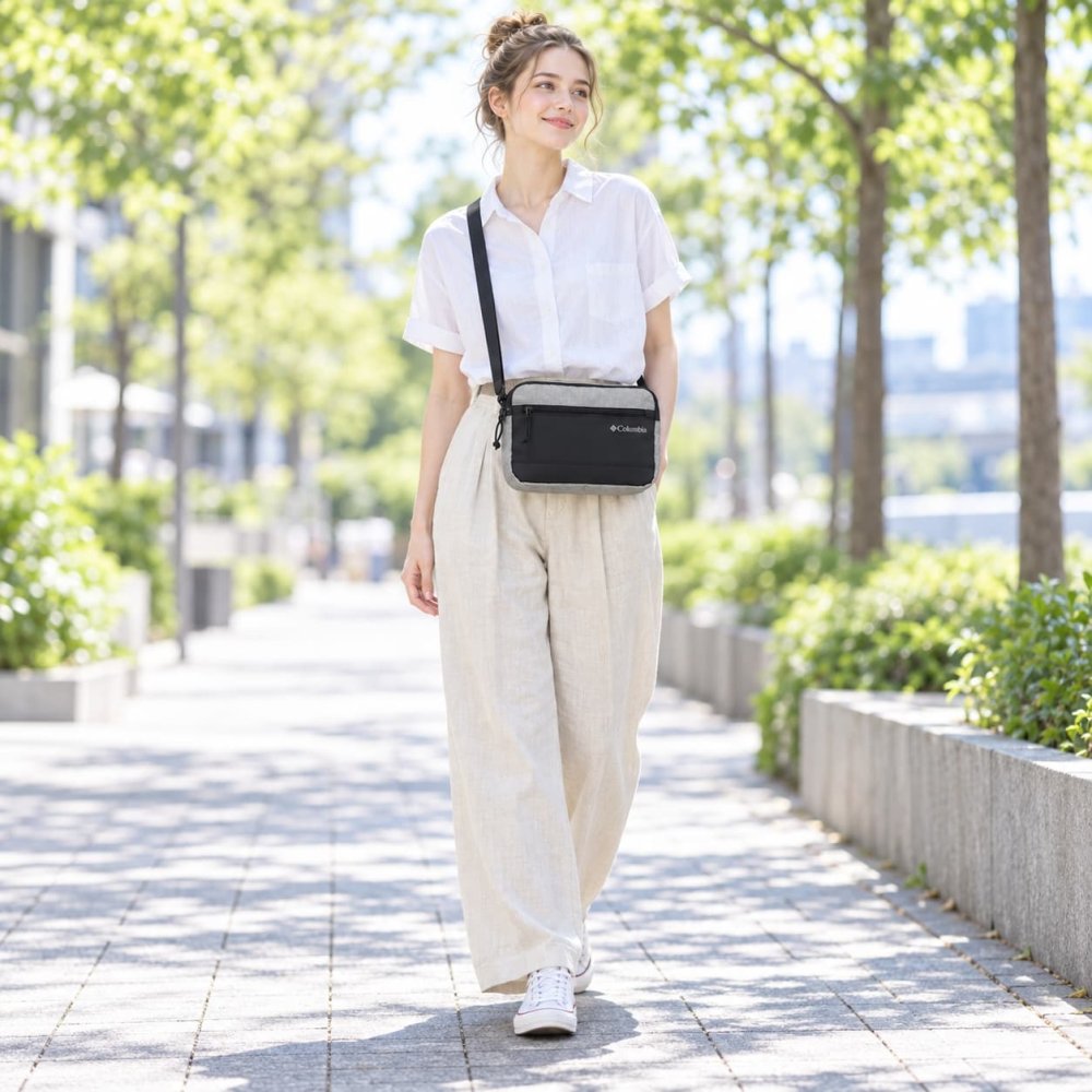 Columbia コロンビア ショルダーバッグ DoodyGarden ショルダー 斜め掛け かばん 鞄 バッグ 普段使い レディース メンズ ギフト プレゼント ブラック pu7289